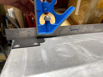 MACSBOOST Yamaha Waverunner Carbon Fiber Speedometer Block Off Plate - Image 5