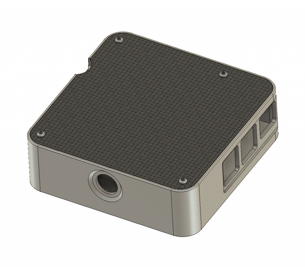 MACSBOOST McPi Racing Carbon Fiber Aluminum Raspberry Pi Case