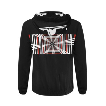 Tesla Plaid Hoodie 2 Men's All Over Print Full Zip Hoodie (Model H14) - Image 2