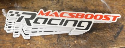 MACSBOOST Racing Decal