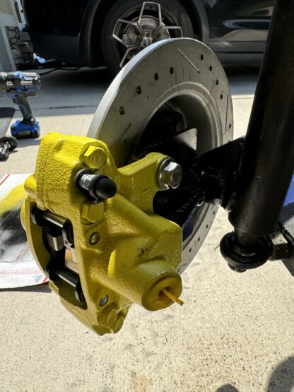 BIGSTOPPERS Club Car Golf Cart Big Brake Adapter Kit - Image 2