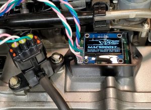 macsboost module installed on sub airbox aquatrax
