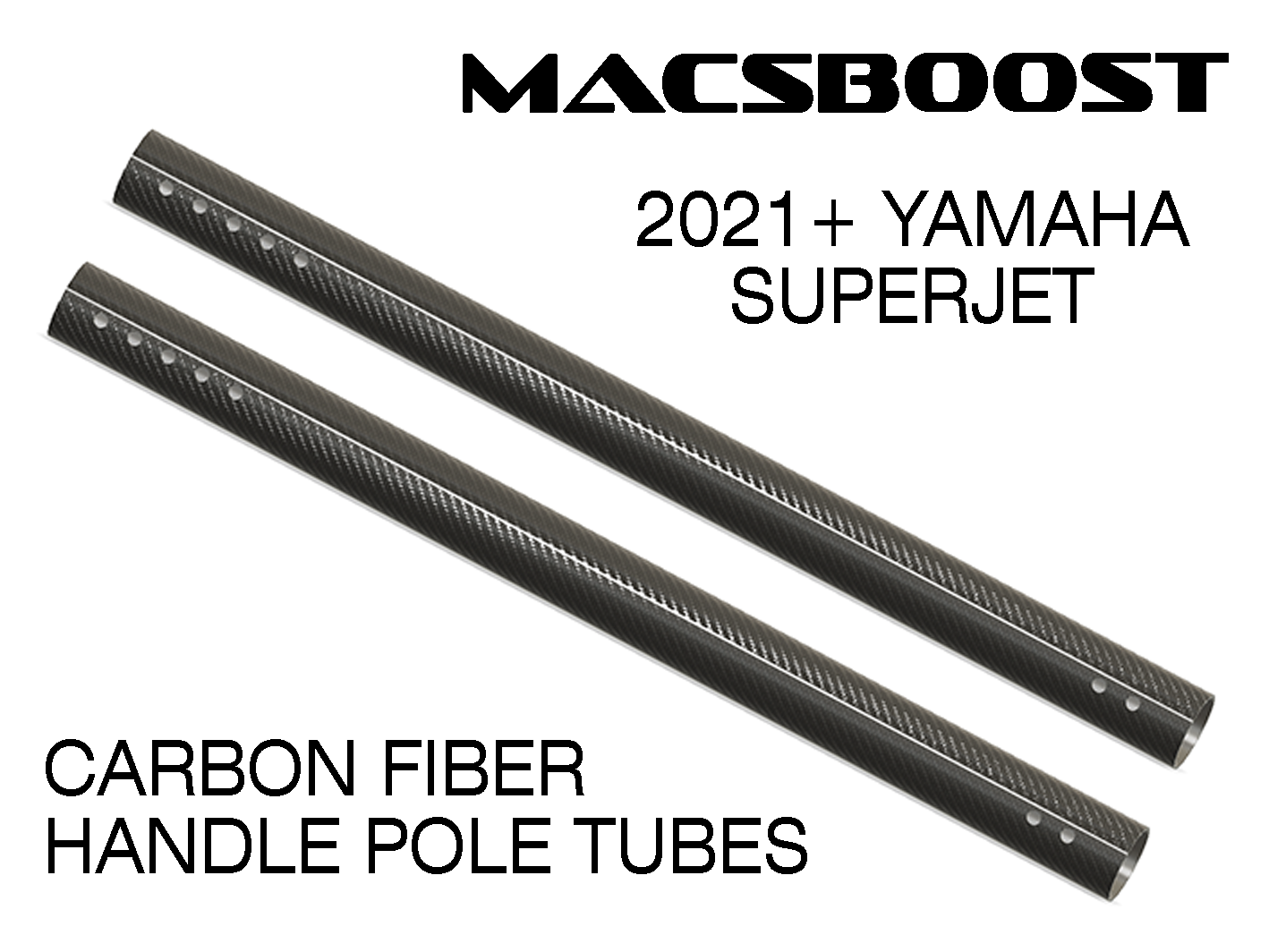 Yamaha SUPERJET Carbon Fiber Handle Pole Tubes