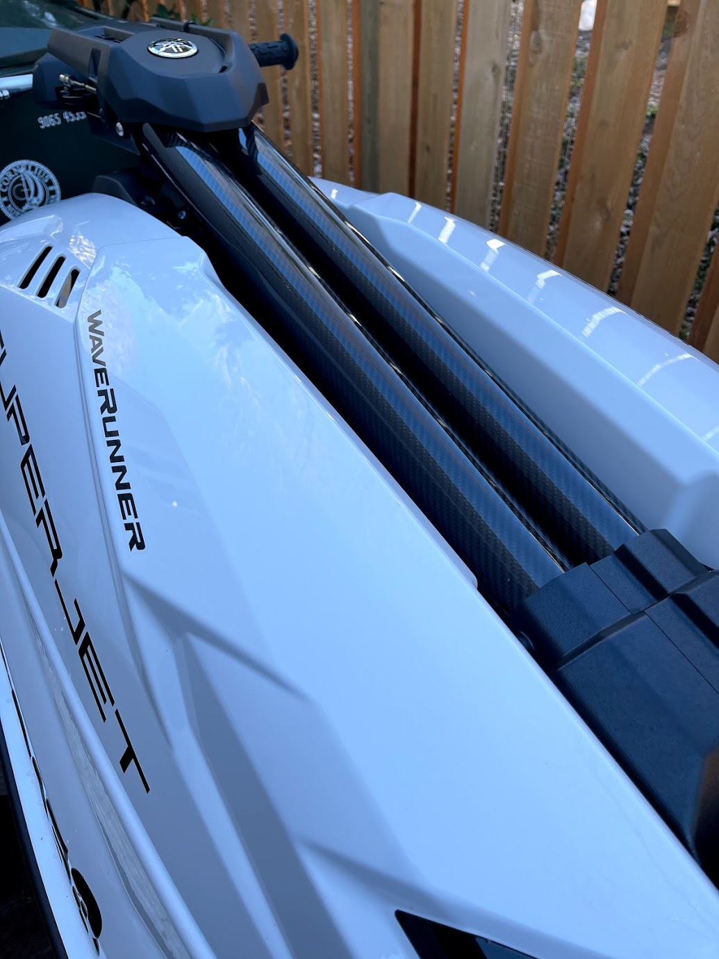 Yamaha SUPERJET Carbon Fiber Handle Pole Tubes - Image 5