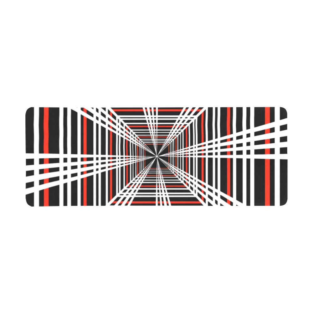 Tesla Plaid Jumbo Mousepad Rectangle Mousepad(31"x12")