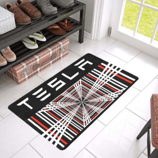 Tesla Plaid door mat 30"x18"